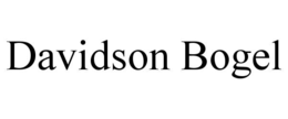 Mark drawing for DAVIDSON BOGEL