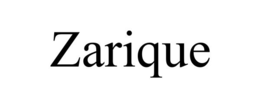 Mark drawing for ZARIQUE
