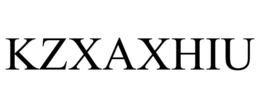 Mark drawing for KZXAXHIU