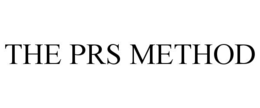 Mark drawing for THE PRS METHOD