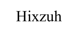Mark drawing for HIXZUH