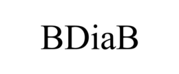 Mark drawing for BDIAB
