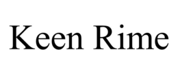 Mark drawing for KEEN RIME