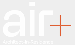 Mark drawing for AIR+ ARCHITECT-IN-RESIDENCE
