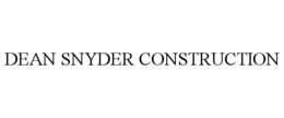 Mark drawing for DEAN SNYDER CONSTRUCTION