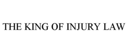 Mark drawing for THE KING OF INJURY LAW