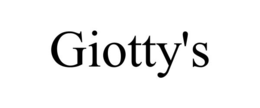 Mark drawing for GIOTTY'S