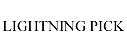 Mark drawing for LIGHTNING PICK