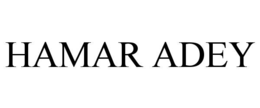 Mark drawing for HAMAR ADEY