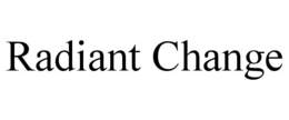 Mark drawing for RADIANT CHANGE