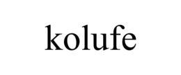 Mark drawing for KOLUFE