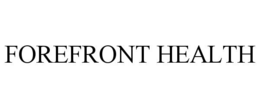 Mark drawing for FOREFRONT HEALTH