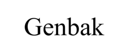Mark drawing for GENBAK