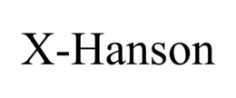 Mark drawing for X-HANSON
