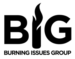 Mark drawing for BIG BURNING ISSUES GROUP
