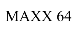 Mark drawing for MAXX 64