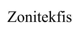 Mark drawing for ZONITEKFIS