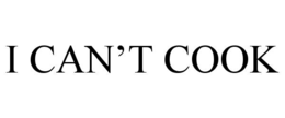 Mark drawing for I CAN’T COOK