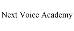 Mark drawing for NEXT VOICE ACADEMY