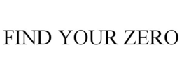 Mark drawing for FIND YOUR ZERO