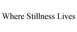 Mark drawing for WHERE STILLNESS LIVES