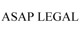 Mark drawing for ASAP LEGAL