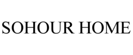 Mark drawing for SOHOUR HOME