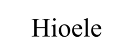 Mark drawing for HIOELE