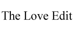Mark drawing for THE LOVE EDIT