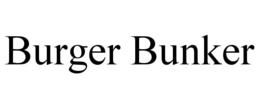 Mark drawing for BURGER BUNKER