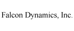 Mark drawing for FALCON DYNAMICS, INC.