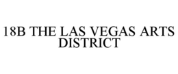 Mark drawing for 18B THE LAS VEGAS ARTS DISTRICT