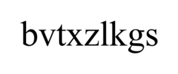 Mark drawing for BVTXZLKGS