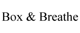 Mark drawing for BOX & BREATHE