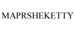 Mark drawing for MAPRSHEKETTY