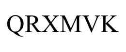 Mark drawing for QRXMVK