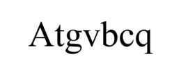 Mark drawing for ATGVBCQ