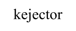 Mark drawing for KEJECTOR