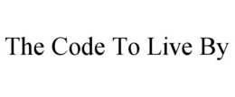 Mark drawing for THE CODE TO LIVE BY