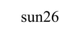 Mark drawing for SUN26