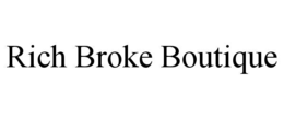 Mark drawing for RICH BROKE BOUTIQUE