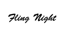 Mark drawing for FLING NIGHT