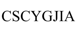 Mark drawing for CSCYGJIA