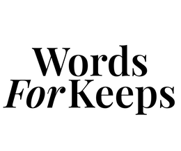 Mark drawing for WORDS FOR KEEPS