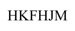 Mark drawing for HKFHJM