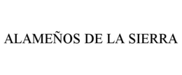 Mark drawing for ALAMEÑOS DE LA SIERRA