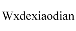 Mark drawing for WXDEXIAODIAN