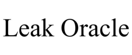 Mark drawing for LEAK ORACLE