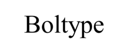 Mark drawing for BOLTYPE