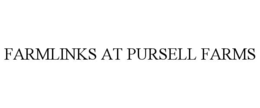 Mark drawing for FARMLINKS AT PURSELL FARMS